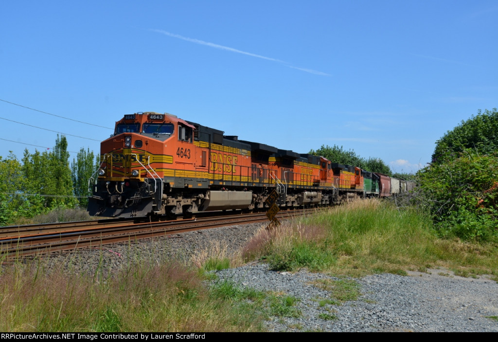 BNSF 4643 S/B